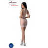 Passion - Bs097 Bodystocking Blanc Taille Unique